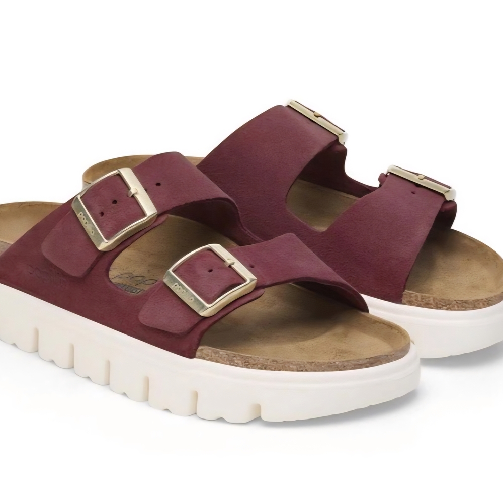 Birkenstock Arizona Chunky With Gold Buckles